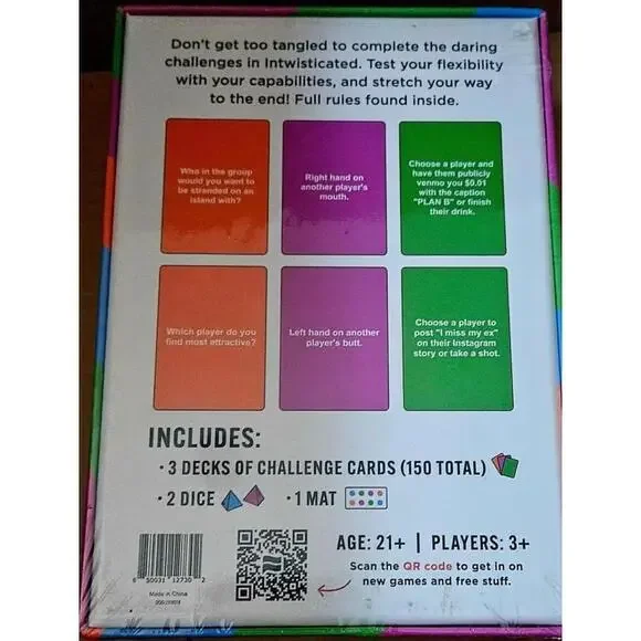 Do or Drink Intwisticated - Fun Adult Party Games with Twists and Tangles - Picture 8 of 8